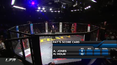 Holly Holm vs Allanna Jones Full Fight Video | LFA Classics