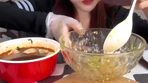 ASMR MUKBANG spicy Pork Bellly Soothing Sounds While Enjoying Delicious 먹방 모음이 팅쇼 리얼 사운드