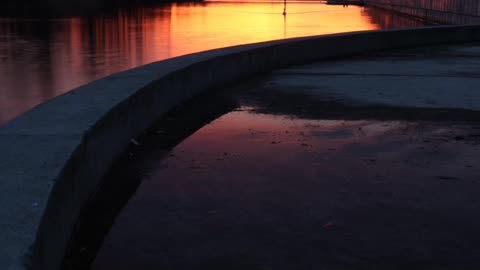Sunset is one of the most beautiful scene in the world♥️♥️