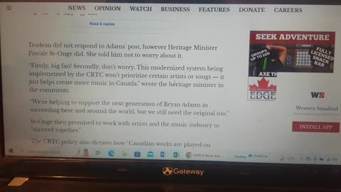 TRUDEAU wants to do what to us