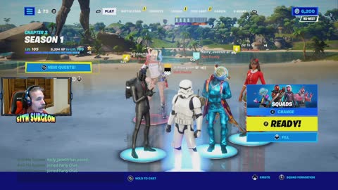 Sithsurgeon - Fortnite Live Stream. Fortnite with Viewers.