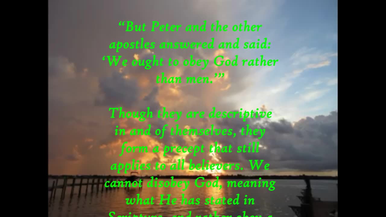 The Book of Acts 4:19 - Daily Bible Verse Commentary