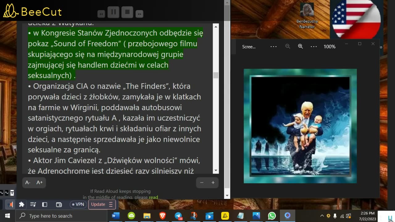 🔴Przywrócona Republika przez GCR: Aktualizacja z soboty. 22 lipca 2023 r 🔴 autor: Judy Byington