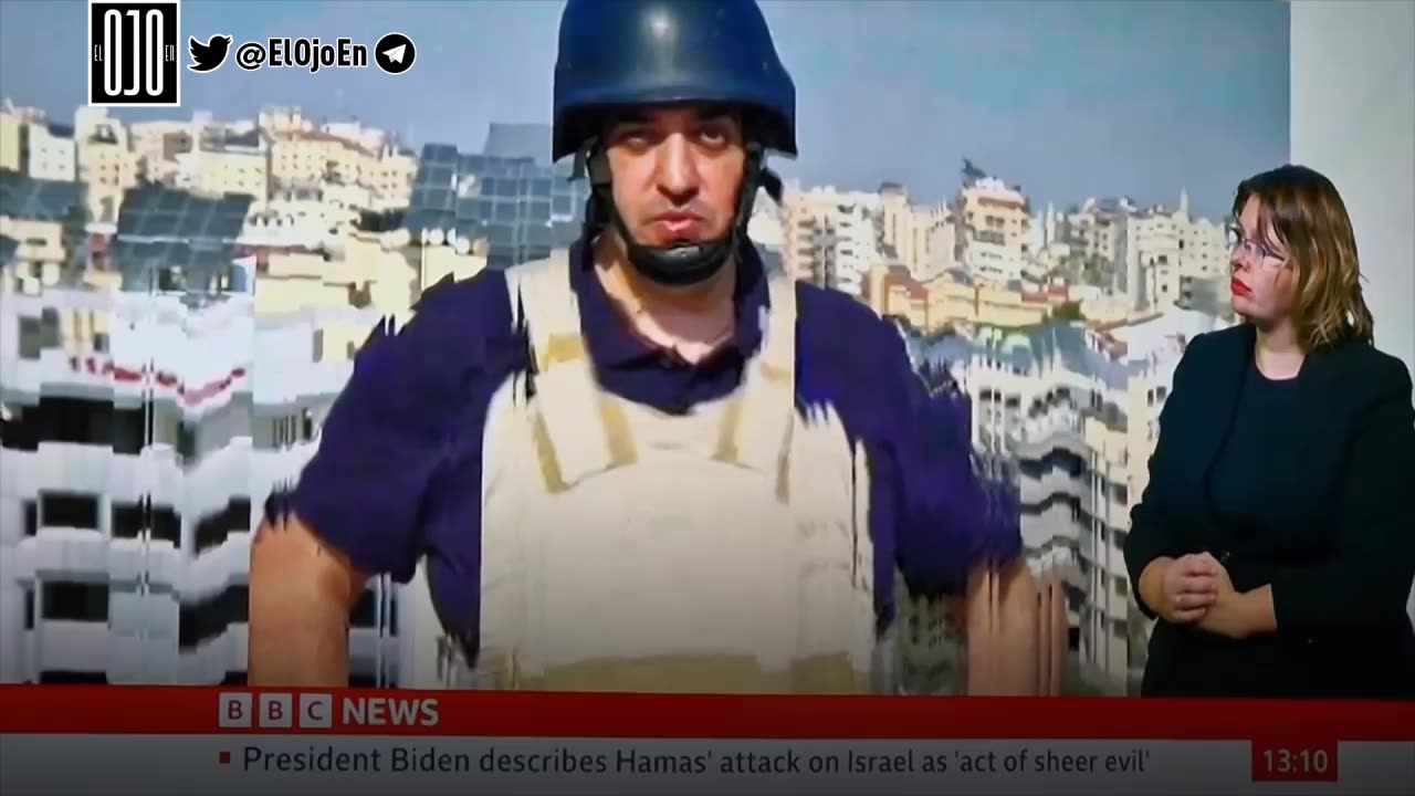 Corresponsal de la BBC es cortado tras decir que Israel usa munición prohibida
