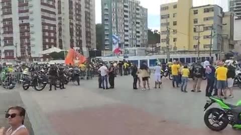 Porto da Barra, Salvador, Bahia, 2 de Julho de 2022 #BolsonaroNoPrimeiroTurno