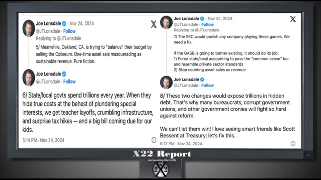 X-22 Financial Report - Trump Is Preparing The Country For The Biggest Economic Move... 11-25-24