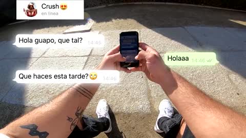Cuando te dice que está sola en casa