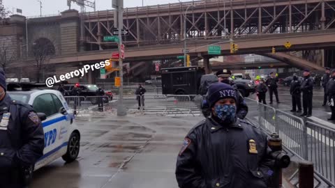 NYC Protesters Welcome Joe Biden By Calling Him A Pedophile & Chant 'We Will Not Comply'