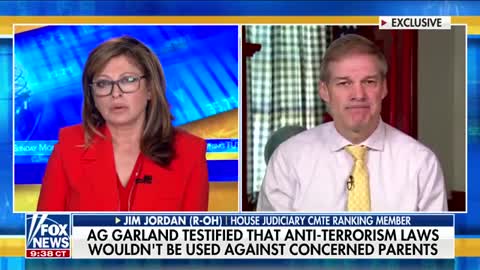 Rep. Jordan: 'Scary' FBI targeted parents via terrorism tools, according to whistleblowers