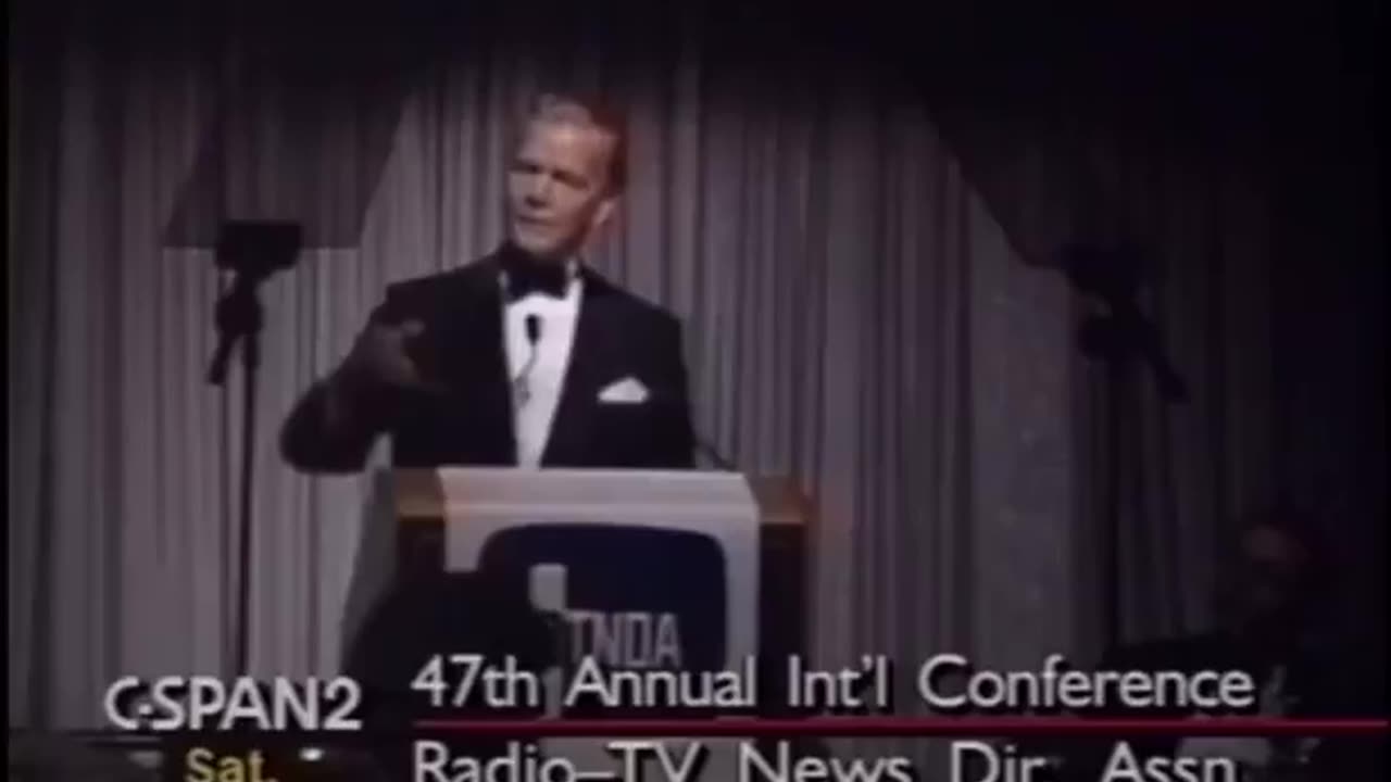 1992 Paul Harvey denunciou as mentiras das alterações climáticas.