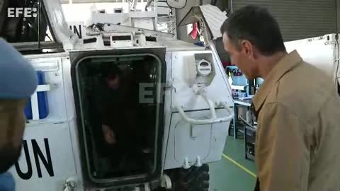 Sánchez: La presencia de las tropas en Líbano es prueba de "contribución de España a la paz mundial"