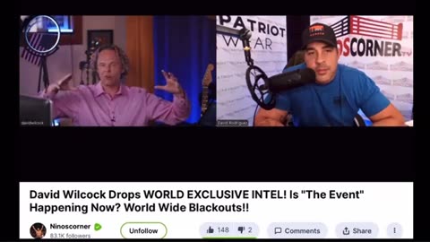 David Wilcock on Current Events ..