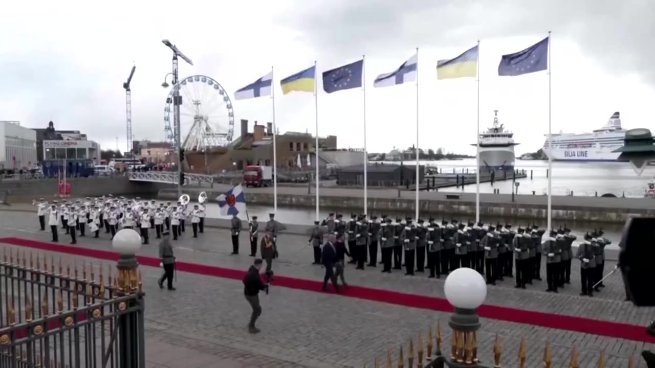 Ukraine's Zelenskiy in Finland to meet Nordic leaders