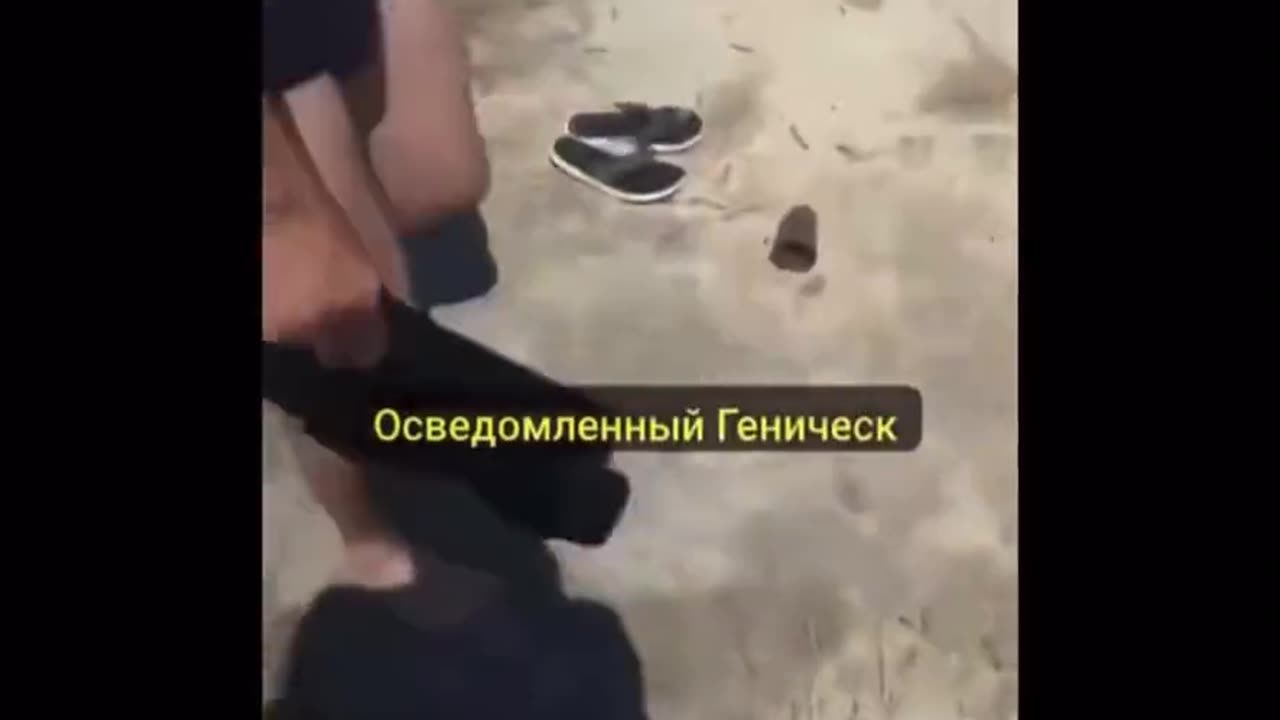 Touristen filmen erfolgreichen Raketen-Beschuss der Ukraine