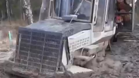 Logging In Wet Muddy Forest ##❗❗