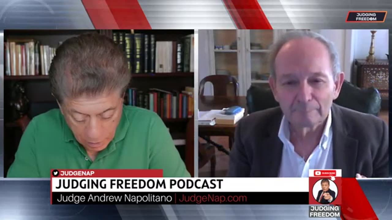 Judge Napolitano - Alastair Crooke: Are US and Russia Eyeball To Eyeball?