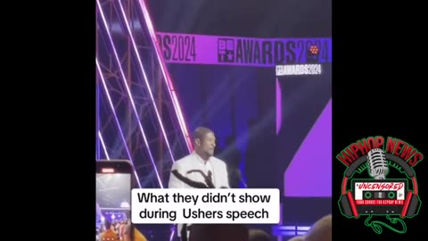LEAKED: Usher's Full UNCENSORED Speech BET Tried To Hide From You