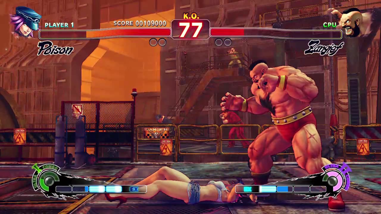 Poison vs Zangief