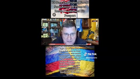 CBP Apprehending Scott Ritter from a Flight ..