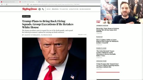 Rolling Stone Thinks Trump Wanting To Bring Back Firing Squads is a Hit Piece!