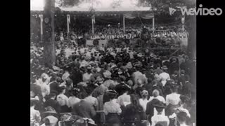 President Theodore Roosevelt and the National Cathedral foundation stone