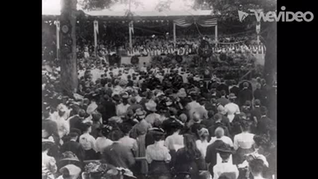 President Theodore Roosevelt and the National Cathedral foundation stone