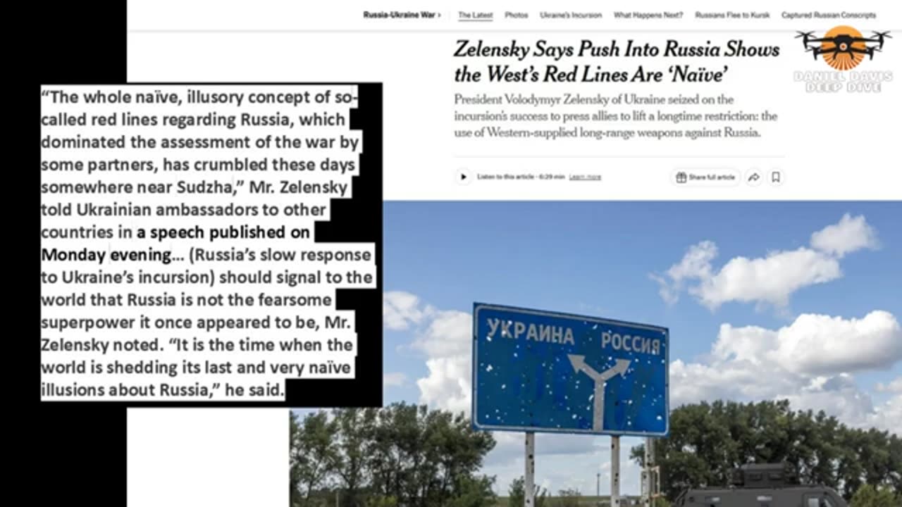 Zelensky has his bags packed & ready to run, unless the Ukrainians take him out 1st