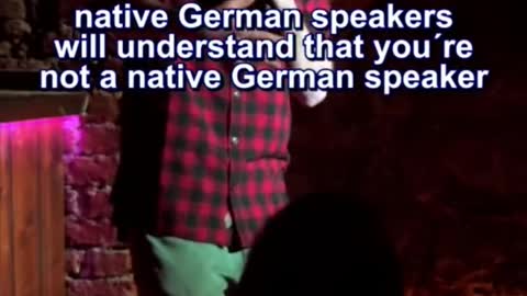 How to Speak German FAST!😁😁 #german #standupcomedy #funny