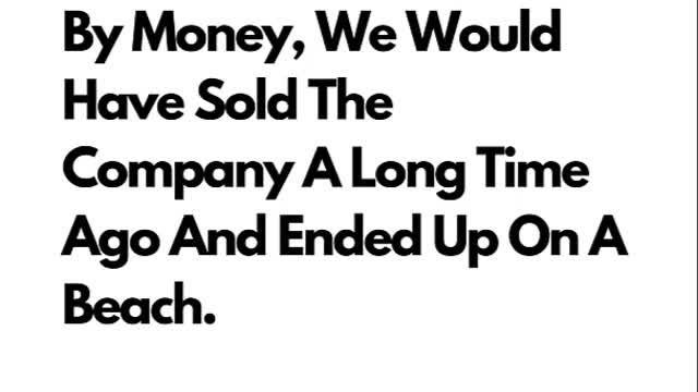 Daily Motivation 🔥The Founder Of Google Talks About Working For More Than Money 🔥 #shorts #money