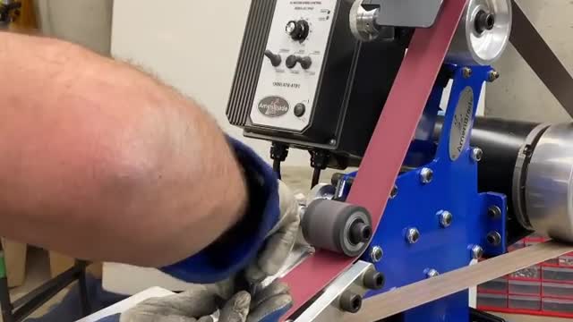 Dave working in the Patriot Cane shop