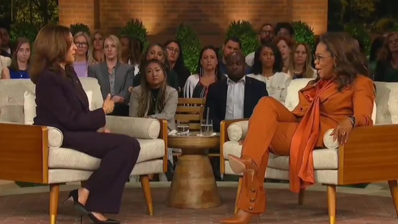 Oprah says she was surprised to hear Kamala Harris is a gun owner.