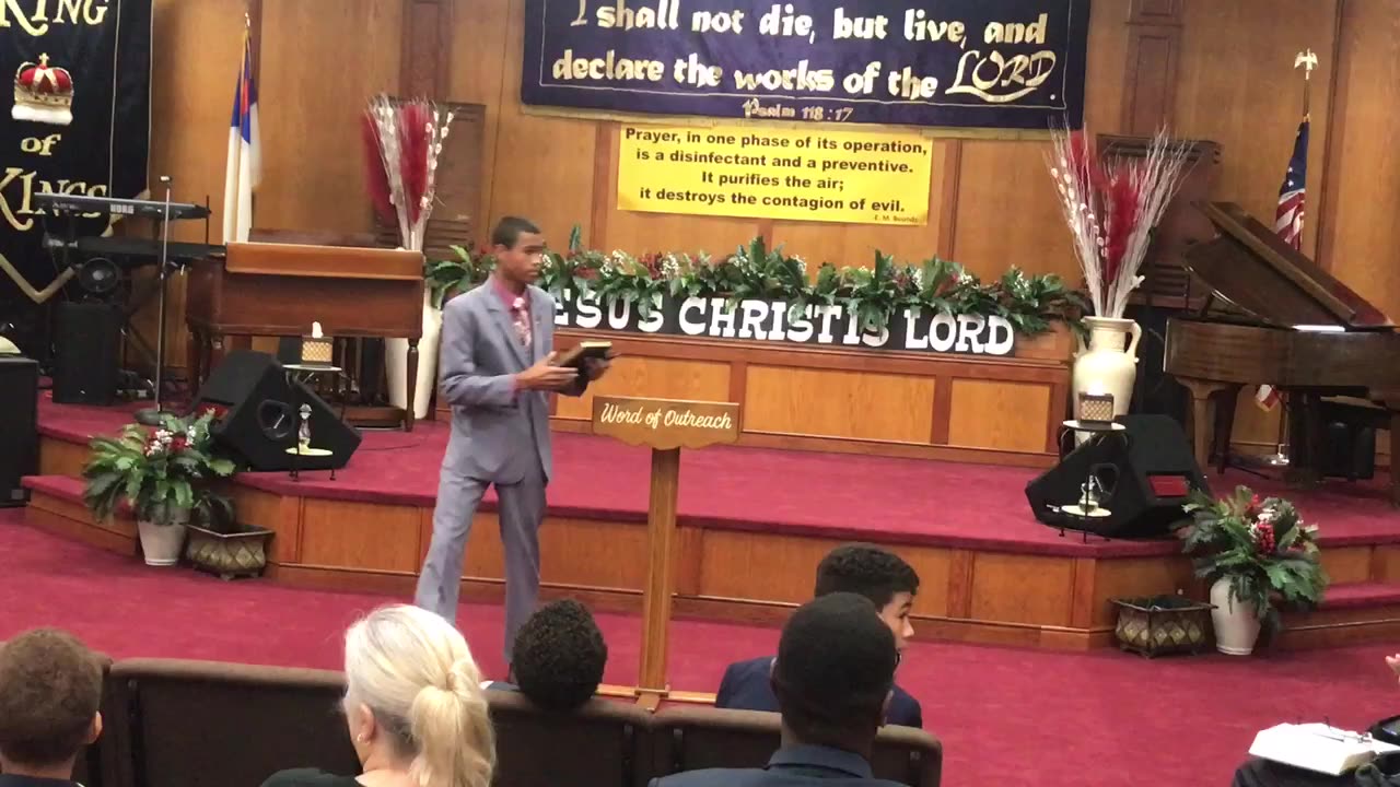 Minister Aaron Agnew Jr.