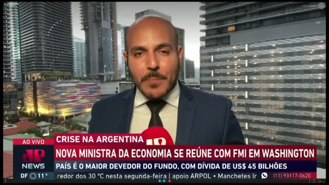 Nova ministra da Economia da Argentina se reunirá com chefe do FMI