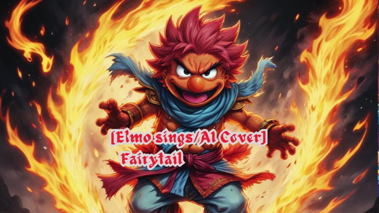 [Elmo sings/AI Cover] Fairy tail Opening 7 | Daisy X Daisy - Evidence