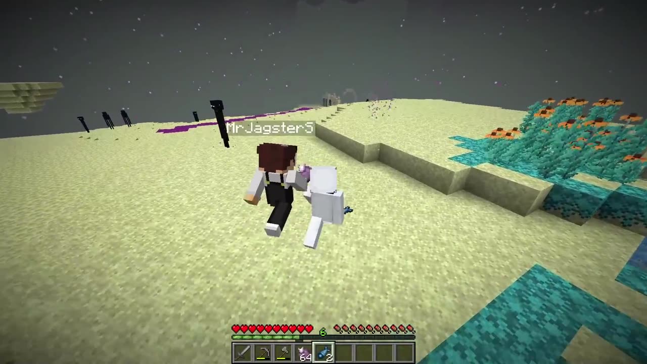 Minecraft but we start in the END...