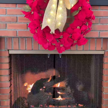 Warm fireplace! (#Christmas is coming! #미국생활 #불멍)