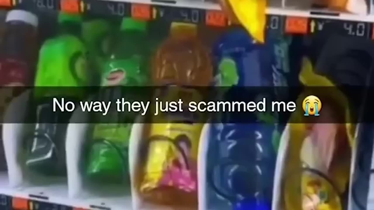 Scammed by the vending machine🤣😂