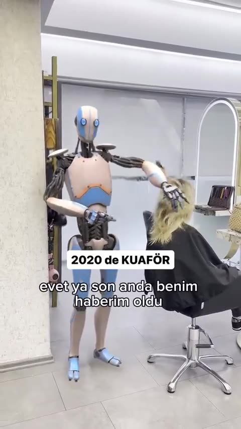 Would you trust a robot to cut your hair?