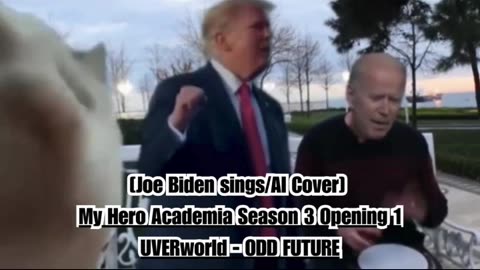 [Joe Biden sings/AI Cover] My Hero Academia Season 3 Opening 1 UVERworld - ODD FUTURE