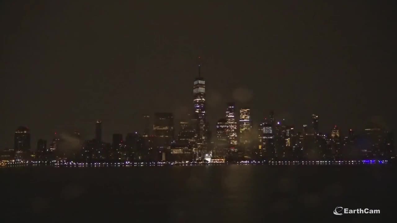 ON THE EVE OF PRESIDENT’S TRUMP’S 10 ADDITIONAL INDICTMENTS LIGHTNING STRUCK THE ONE WORLD TRADE CENTER IN N.Y.C SUNDAY NIGHT