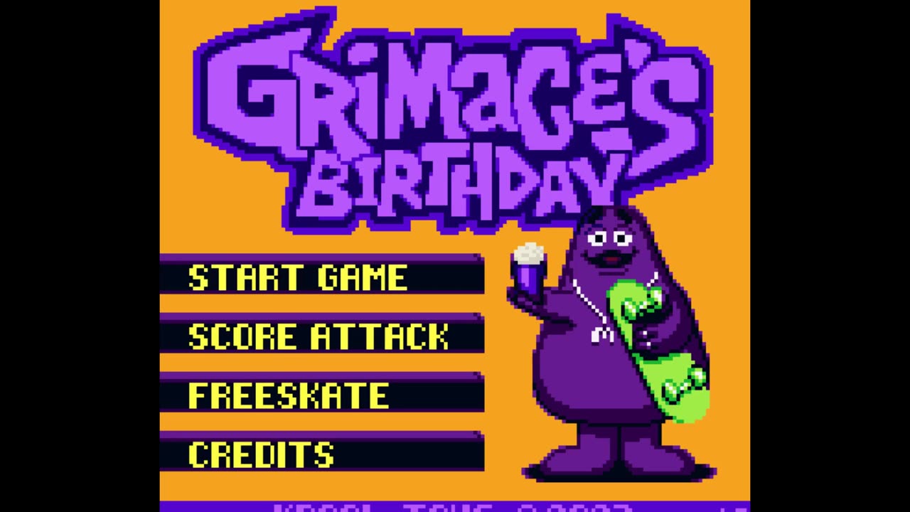 ZuperNEZ plays Grimace's Birthday