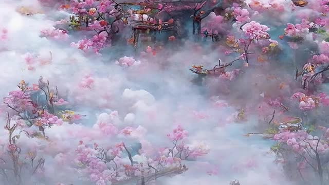 Peach Blossom Fairy in Peach Blossom