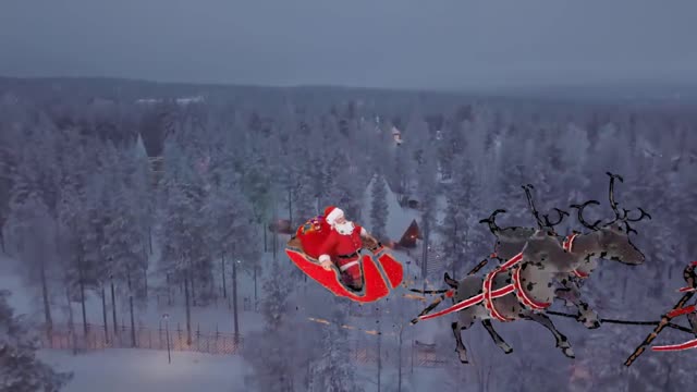 Santa Claus Village in Rovaniemi, Lapland Finland before Christmas - Arctic Circle Father Christmas