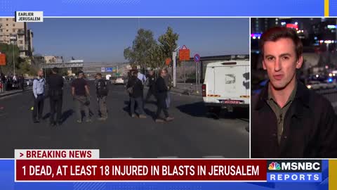 One Killed, 14 Injured After Two Bombs Detonate In Jerusalem