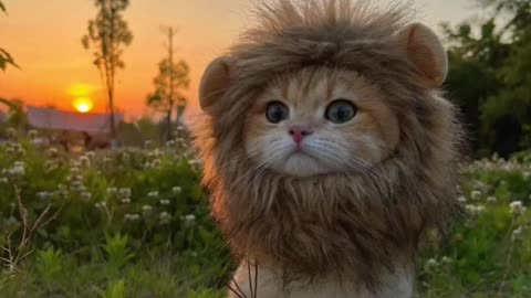 a little lion