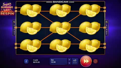 $2000 Dollar Profit Playing on Super Burning Wins Respin Online Casino Gaming Slot