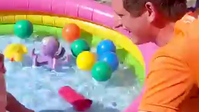Water and baby