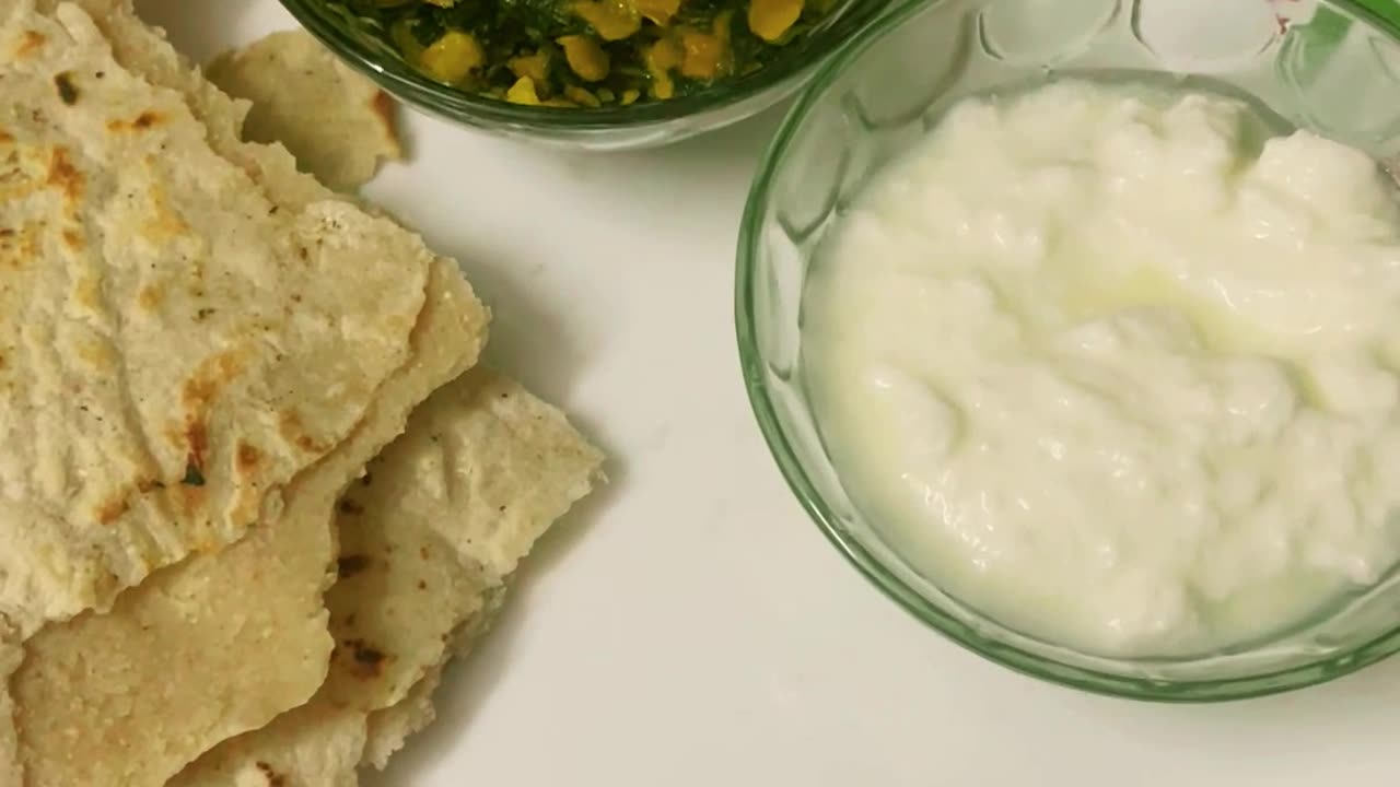 Methi Bhaji | महाराष्ट्रीयन मेथीची भाजी And Jowar Bhakri| #desi #food #thali #indiancuisine #youtube