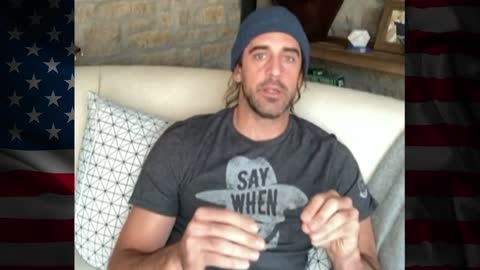 MVP Quarterback Aaron Rodgers on V@xxination...