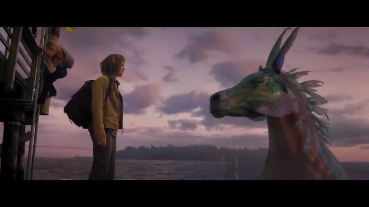 Percy Jackson : sea of monsters - it's a hippocampus...